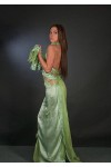 Вечернее платье «Water nymph» (в комплекте сумочка, шляпка и длинные перчатки)