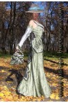 Платье вечернее "Lady Green"
