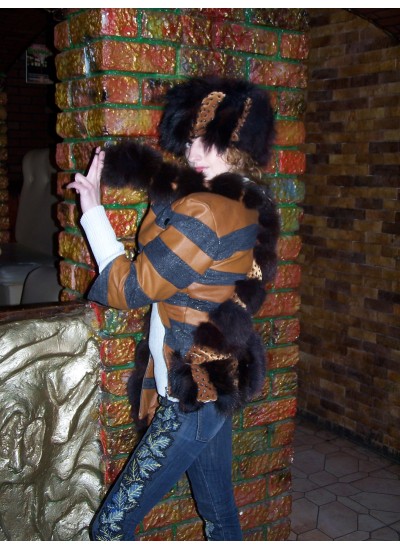 Куртка-асимметрия "Patrontash-tiger"