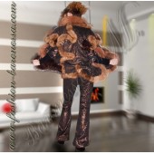 Жилет женский «Lily in the furs»