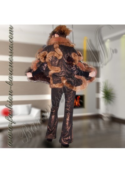 Жилет женский «Lily in the furs»