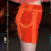 Юбка вельветовая «Oranged»